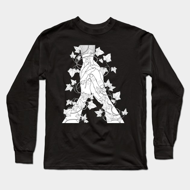 Pay attention BW Long Sleeve T-Shirt by freshinkstain